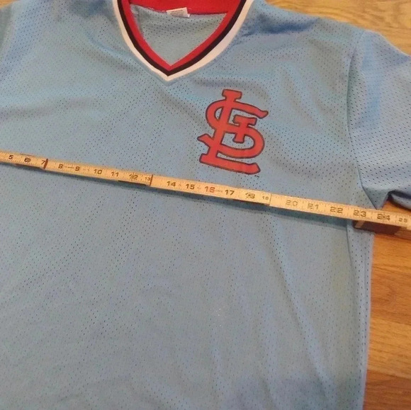 St. Louis Cardinals Bruce Sutter Engine Blue Mesh Jersey SGA Fan Gift Size XL - Picture 3 of 6